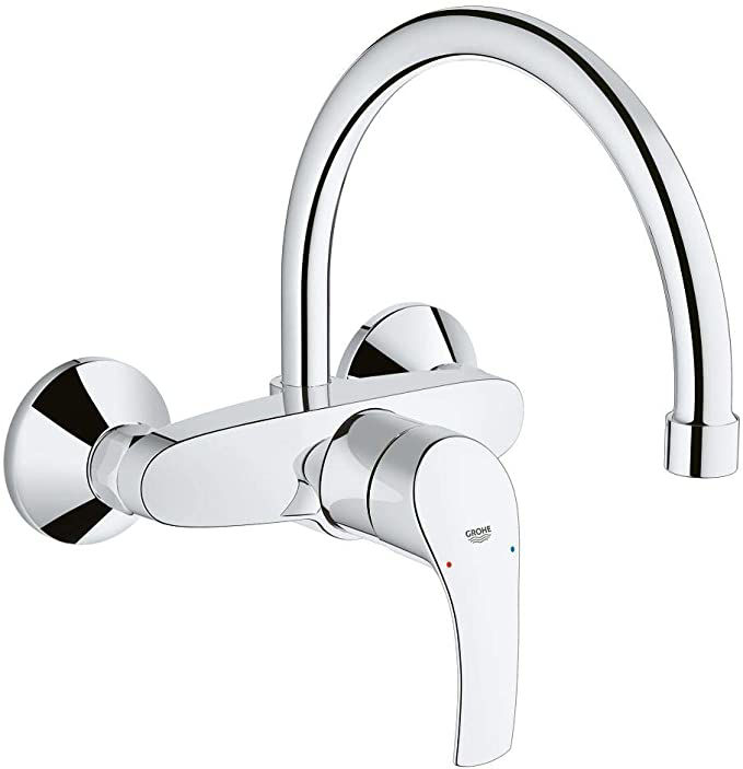 grohe-eurosmart-wall-mounted-level-sink-mixer