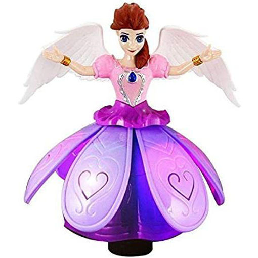 Angel Girl Toy With Dazzling Lights