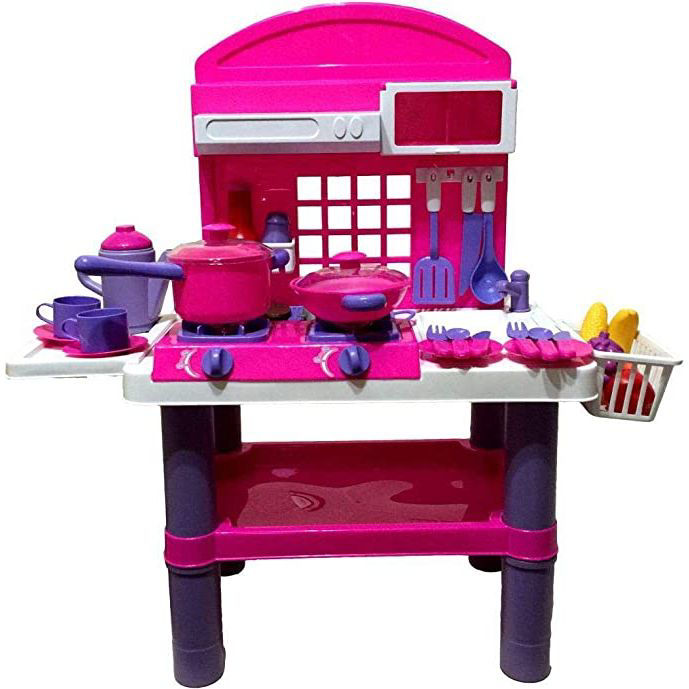 Kids Pretend Play Kitchen Set
