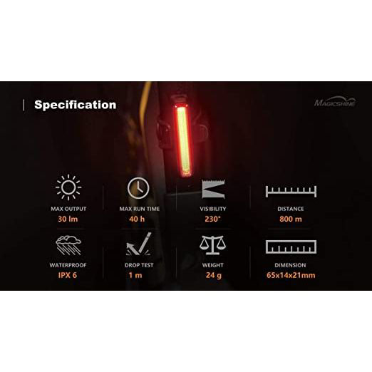 magicshine seemee 30 tail light cycling magicshine seemee 30 tail light cycling