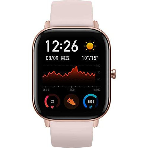 pink smartwatch