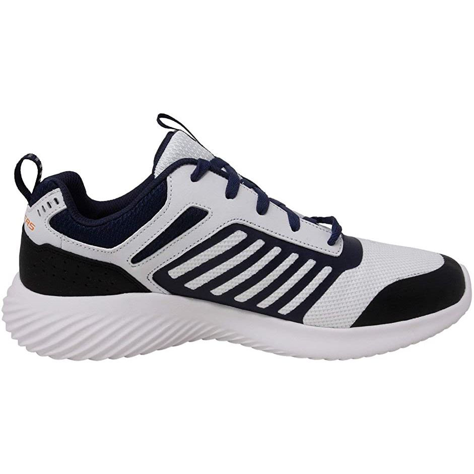 Skechers Bounder, Men’s Road Running Shoes, Black & White, 10 US