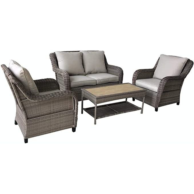 Outdoor Garden Rattan Sofa Set