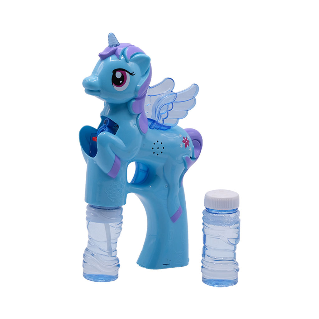 Unicorn Bubble Machine With 2 Bottles for Kid's