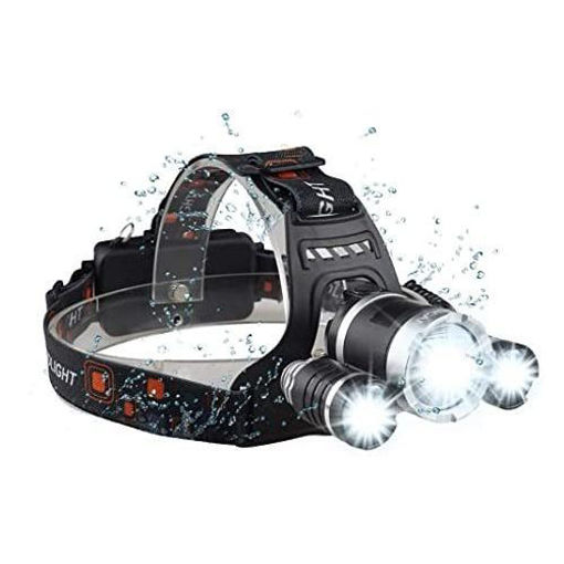 Brightest LED Headlamp Flashlight 6000 Lumen