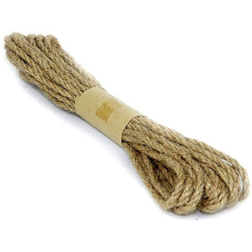 Natural Jute Hemp Rope Set Of 12 Piece Size 3Mm X 5Mtr