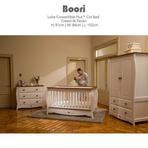 boori convertible cot