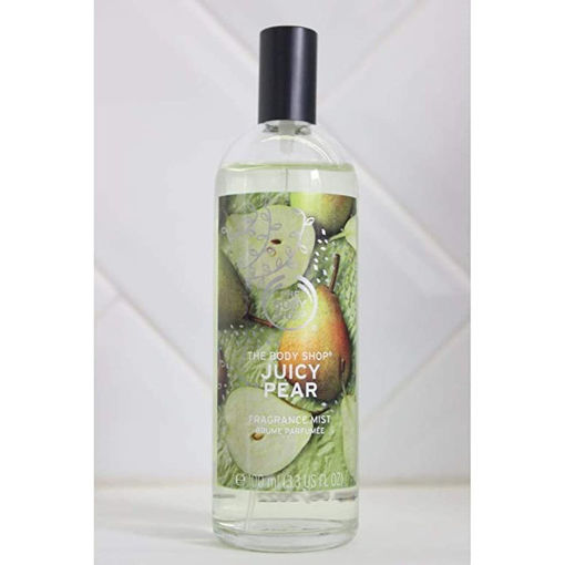 juicy pear fragrance mist body shop