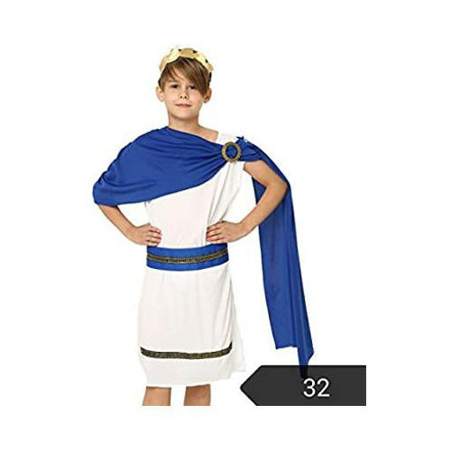 The 2-Piece Boy Roman Roleplaying Costume Children, One Size