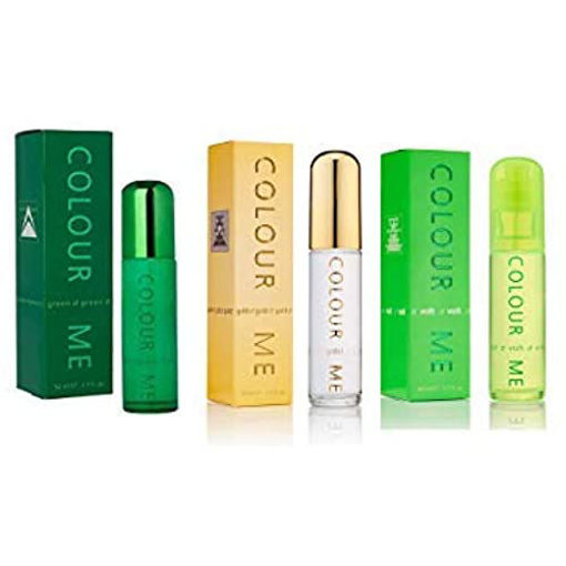 colour me perfume set of 3